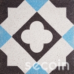 Encaustic terrazzo TE4-641